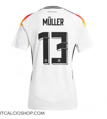 Germania Thomas Muller #13 Prima Maglia Europei 2024 Manica Corta